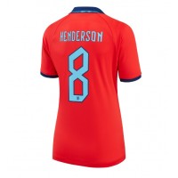 England Jordan Henderson #8 Bortedrakt Dame VM 2022 Kortermet